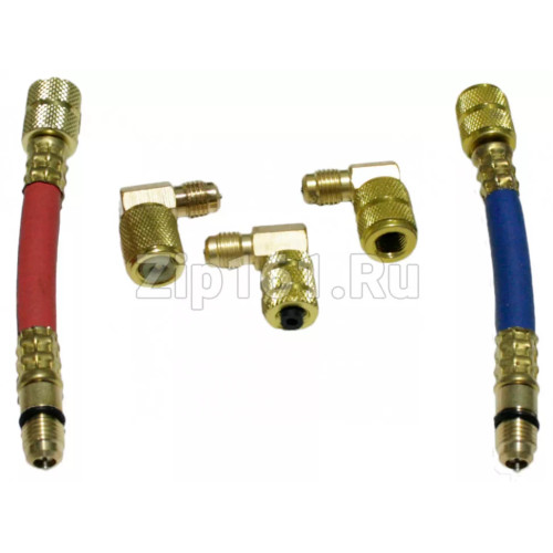 Комплект адаптеров для заправки автокондиционеров CT - 135