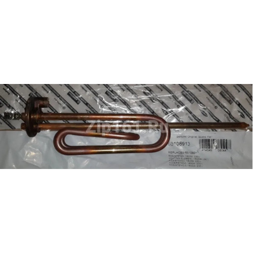 ТЭН для водонагревателя Ariston 65108913 1800w 230v RCA, зам. 65103481, 65109017, D-48мм, H-270мм ТЭН для водонагревателя Ariston 65108913 1800w 230v RCA, зам. 65103481, 65109017, D-48мм, H-270мм