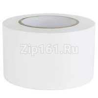 Лента ПВХ безклеевая белая, 72мм x 80м