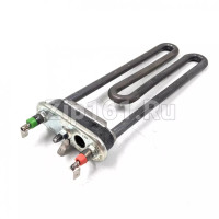 Тэн стиральной машины (, 1800W, 193мм, прямой, с отверстием) Indesit 082601