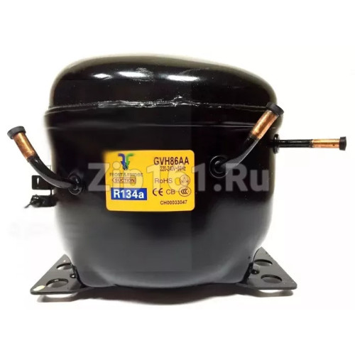 Компрессор GVH86AA R-134 (W при -23.3° 250Вт) Компрессор GVH86AA R-134 (W при -23.3° 250Вт)