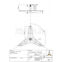 Крестовина барабана для стиральной машины  4434ER1008A