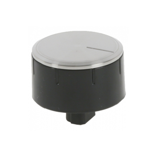 Ручка конфорки для встраиваемой газовой варочной панели, черная 10007649